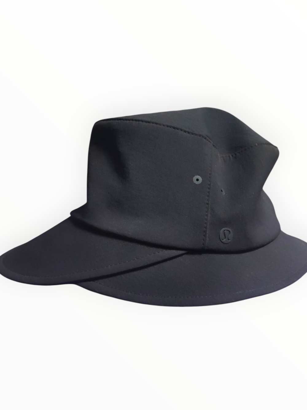 Lululemon Black Bucket Hat Women’s S/M Nylon Polyester